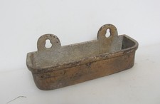 Victorian Iron Umbrella Holder Pew Pot Church Antique Old Tub Tray Soap 1860s