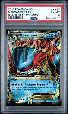 2015 POKEMON XY BLACK STAR PROMOS #XY87 M SWAMPERT EX PSA 6 | eBay