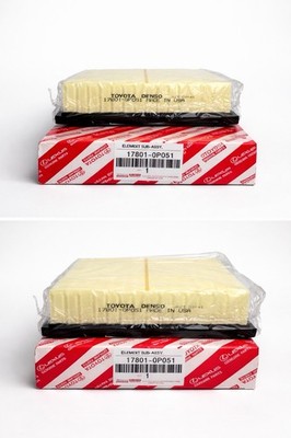 Genuine Toyota OEM Engine Air Filter 17801-0P051 Avalon Camry Sienna Highlander