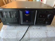 Sony CDP-CX400 Compact Disc Player w/ 400 CD Mega Storage - For Parts / Repair