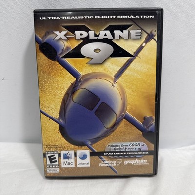 X-Plane 9 (Apple) ~ Complete With Manual