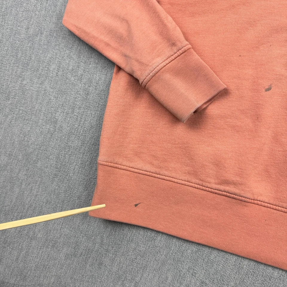 Patagonia Sweatshirt KIDS XS Orange Crew Neck Organic Cotton Fleece Pullover - Image 4 of 4