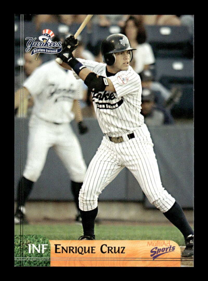 2003 Multi-Ad Staten Island Yankees #23 Tyson Hanish NM Near Mint