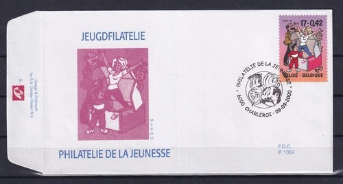 [LM78731] Belgium N°2934FDC Comics First Day Cover COB € 6,00 SUPERB