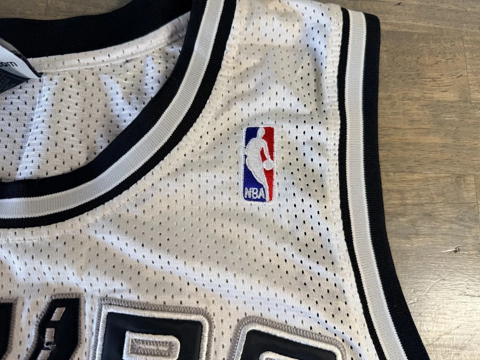 Camiseta deportiva Adidas Swingman para hombre talla 52 San Antonio Spurs Tony Parker #9 Foto 3 de 4