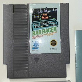 Rad Racer 1987 Nintendo Entertainment System (NES)