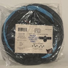 Premium 4 Way Cat Tunnel. Extra Large 12 Inch Diameter and Extra Long. A Big ...