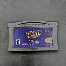 M&M's Break'Em - Nintendo Game Boy Advance Gameboy GBA Untested