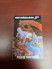 ES25 New Orleans Jazz 1977/78 NBA Basketball Pocket Schedule - Dixie Savings — photo 1