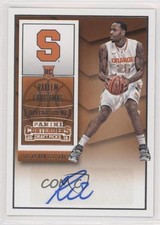 2015 Panini Contenders Draft Picks College Ticket Rakeem Christmas #136 Auto 0a2