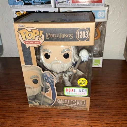 Funko Pop! Gandalf the White #1203 Lord of the Rings BoxLunch Glows in the Dark