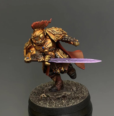 Blade Champion Pro Painted Adeptus Custodes Warhammer 40K HQ Presale Miniature