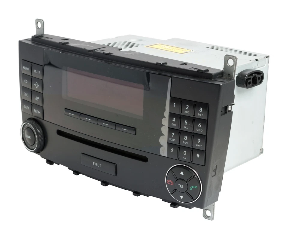 2001-07 Mercedes-Benz C240 AM FM Receiver Single-Disc CD Player A2038705189 - Image 2 of 4