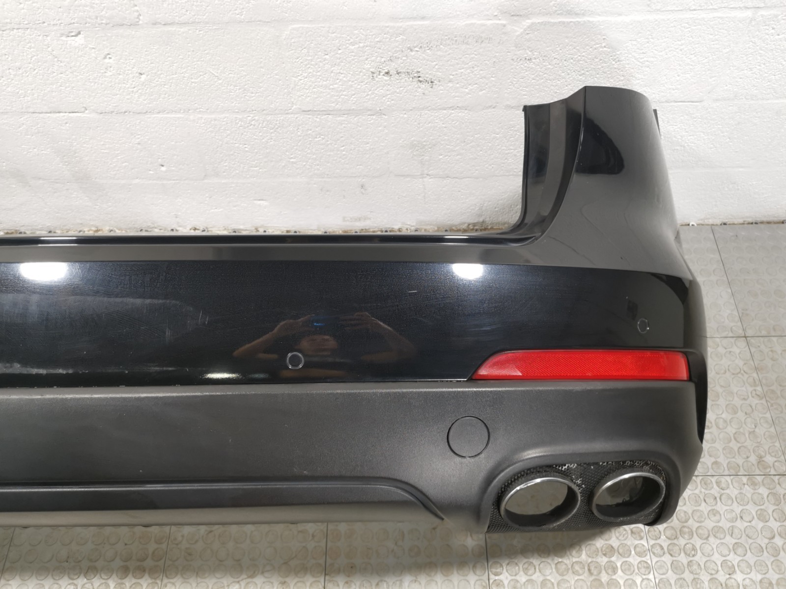 Maserati Levante 2018 Rear Bumper Black