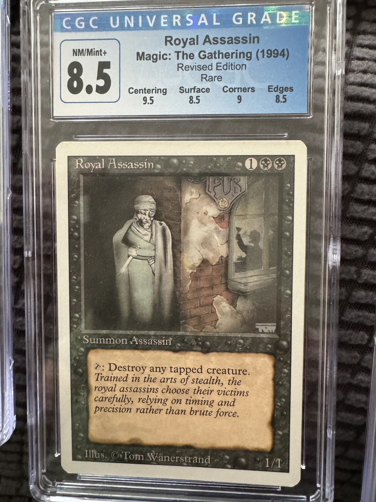 Royal Assassin MTG Revised CGC 8.5 Mint Reserve List