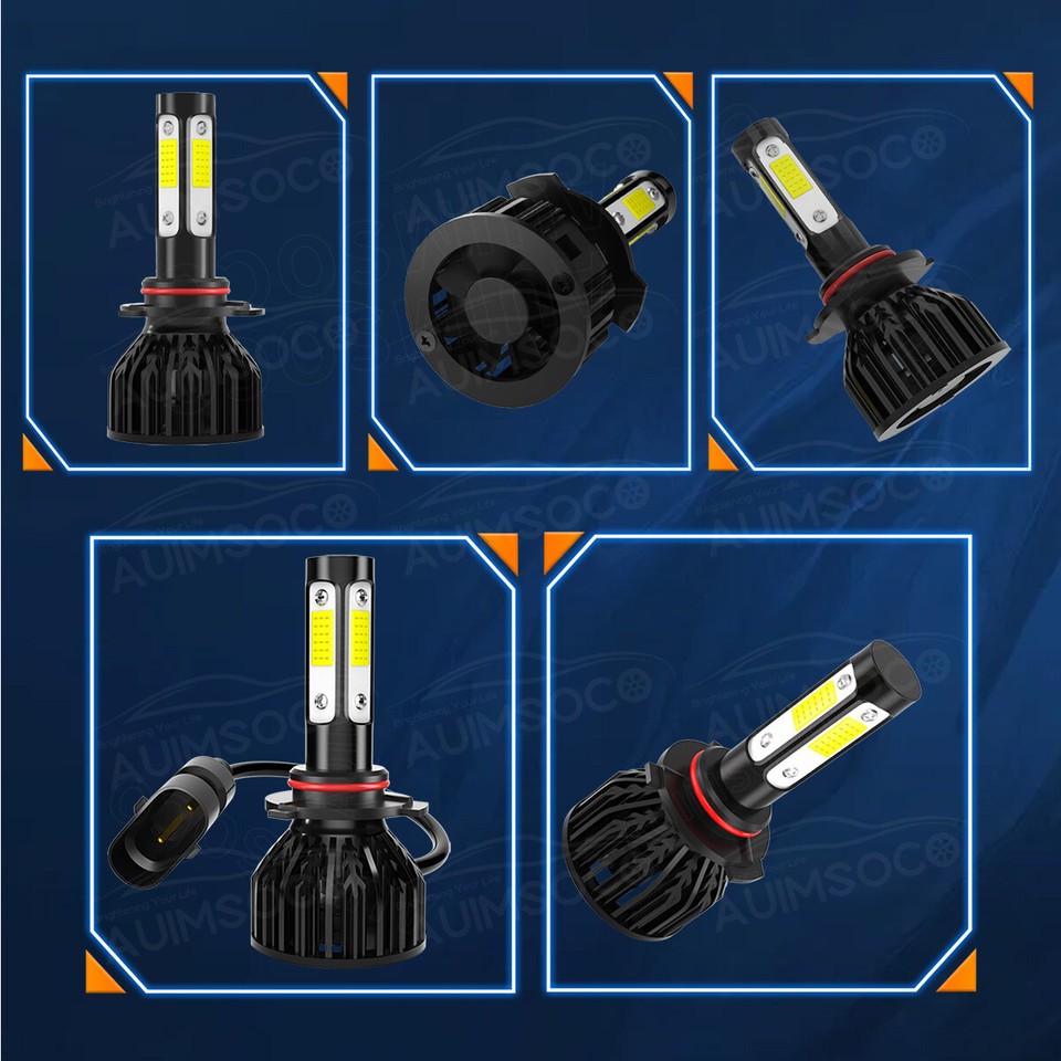 For Toyota Venza 2009 2013 2014 2015 LED Headlight Hi/Lo + Fog Light