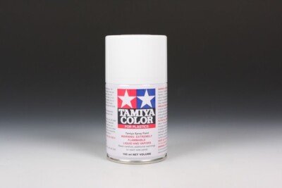 TAM85027 Tamiya Spray Lacquer TS-27 Matte White