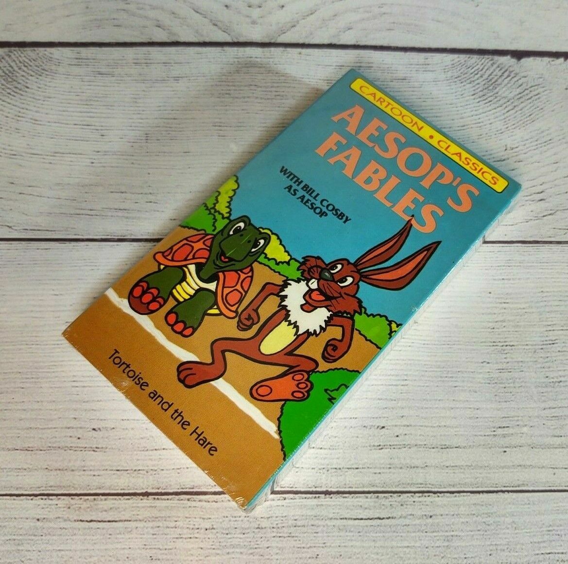 Cartoon Classics VHS Aesop's Fables (Bill Cosby) - Tortoise and