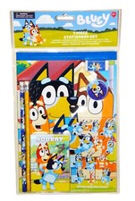 BLUEY  BINGO 7-Piece Back-to-School Stationery  Puffy Stickers Supply Set NWT