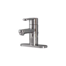 2011101.002 Pine Monoblock Single Hole Lavatory Faucet Chrome