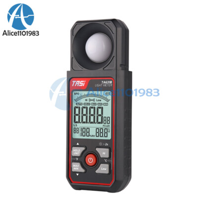 TA631A TA631B Light Meter Digital Illuminance Meter Ambient Temperature Detector