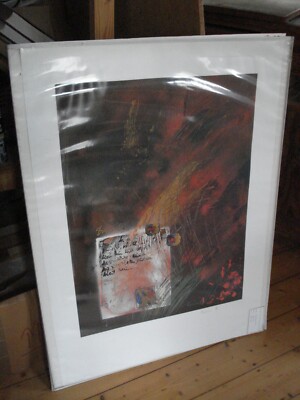 1987 ''Letter to Distant Friend II'' Signed Roswitha Wissmann Art Print -L356