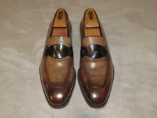 Tom Ford Gianni Antiqued Military Gray Twist Front Loafer 9T