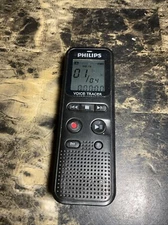 Philips DVT1150 Digital Voice Recorder 4GB - PC Connected - Black TESTED