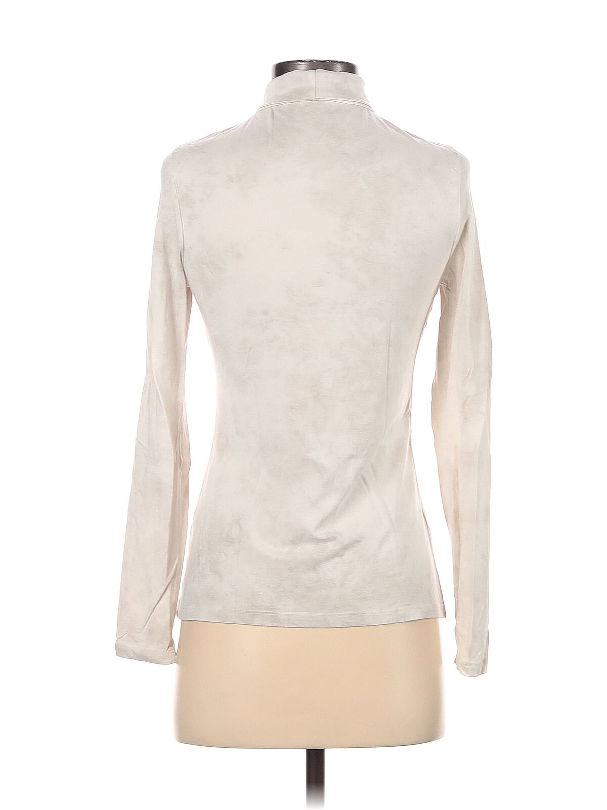 French Connection Women Ivory Turtleneck Sweater S - image 2