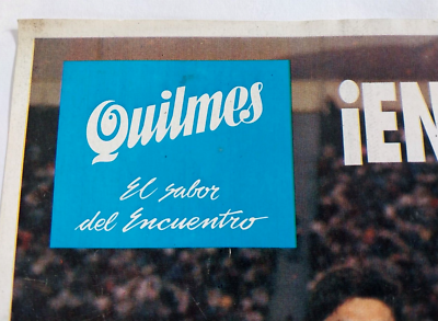 Vintage 1994 Argentina Team Poster Zanetti Ayala Ortega Football