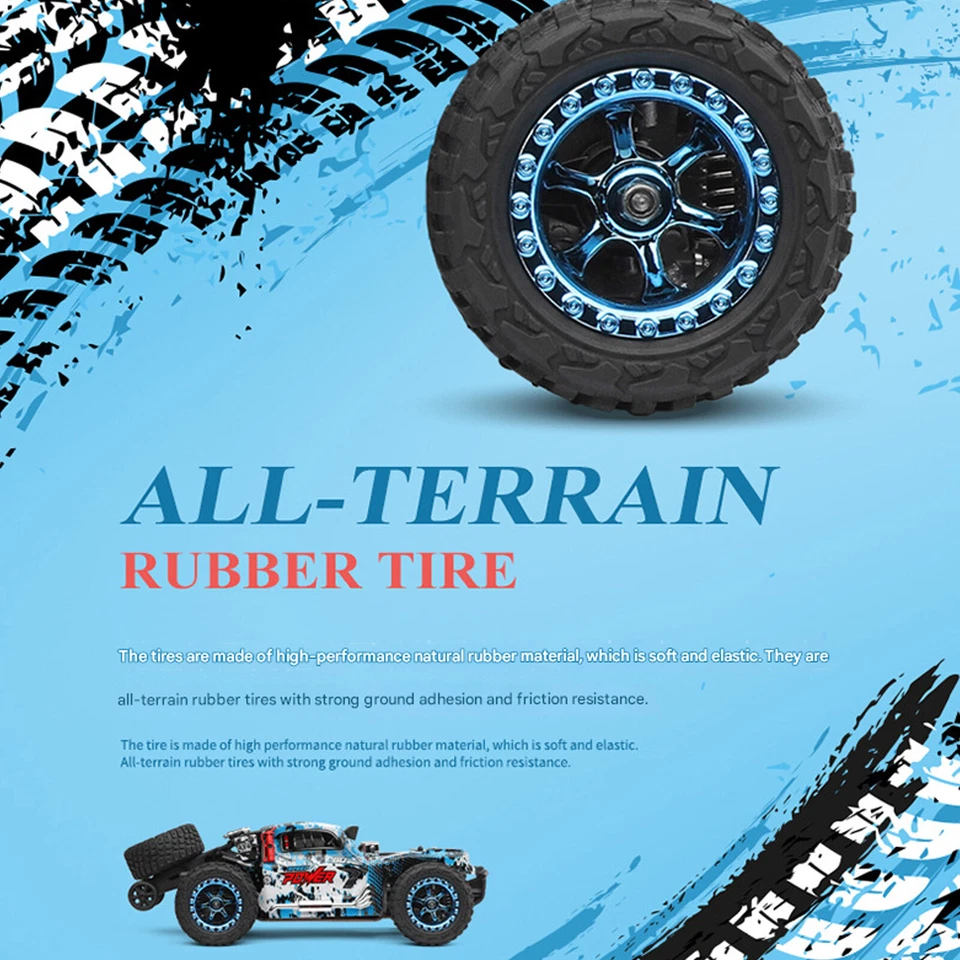 2.4G 1:28 4WD RC Rally Drift 30km/h Off Road Light Racing RTR Car - Image 3 of 4