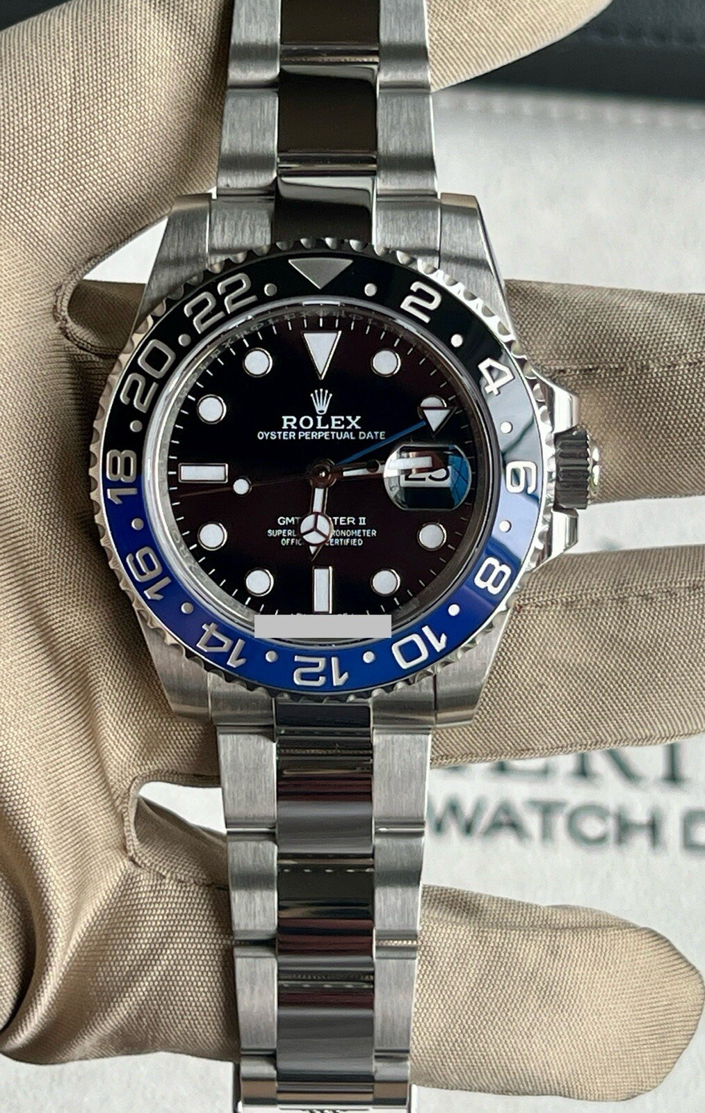 Rolex GMT-Master II 116710BLNR “Batman” Complete Set 2018
