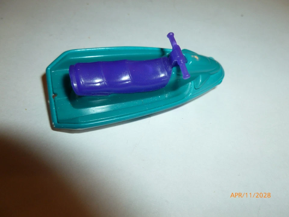 VTG Matchbox 1999 "Watercraft w/ Trailer" Jet Ski NO TRAILER MB373 teal purple - Image 3 of 4