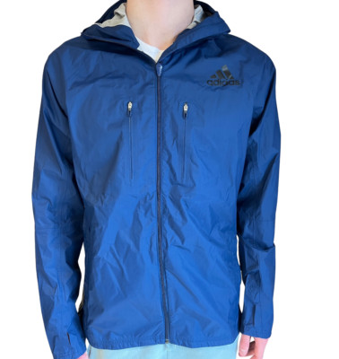 Adidas adizero blaue leichte Jacke Kagoul S96490 PORTOFREI & AUSVERKAUF