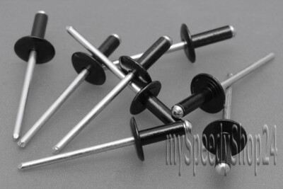 10 x Radlauf Verkleidung Pop Nieten für VW Golf 1 Golf 2 GTI Passat Transporter