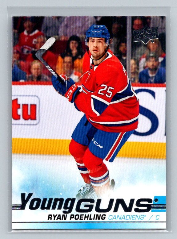 2019-20 Upper Deck #226 Ryan Poehling Young Guns