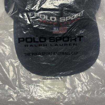 Vintage 90s Polo Ralph Lauren Baseball Cap Hat Deadstock Gift