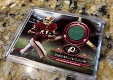 DeSean Jackson Jersey Patch Topps STITCHED Relic ERROR GREEN Washington Eagles