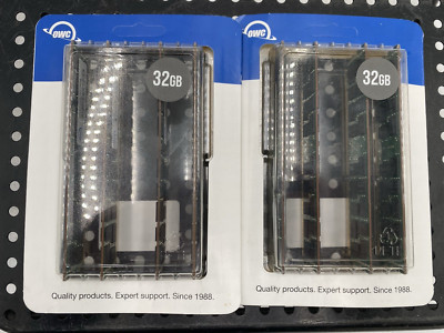 LOT OF 2 OWC DDR3 1333 MHz UDIMM Mac Memory Module OWC1333D3W8M32K