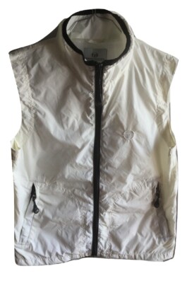 Jacke - Sergio Tacchini Milano - Ärmellose Nylonjacke - Größe 40