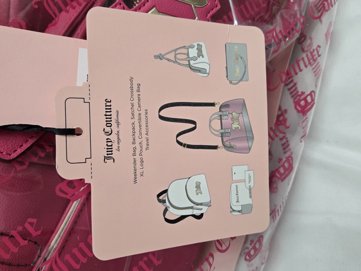 Juicy Couture weekender 7 piece gift set - Pink Brand New Juicy Couture weekender 7 piece gift set - Pink Brand New