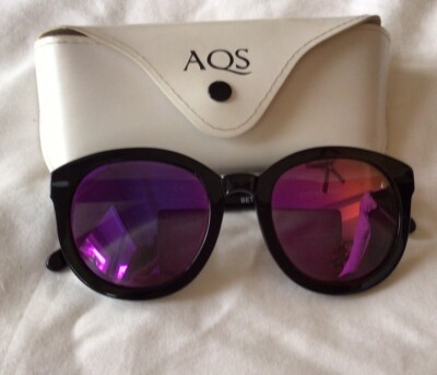 Aquaswiss Pink Sunglasses Aquaswiss LE3 Pink/Black Cat Eye 49mm Sunglasses (#1126) | eBay main image 2