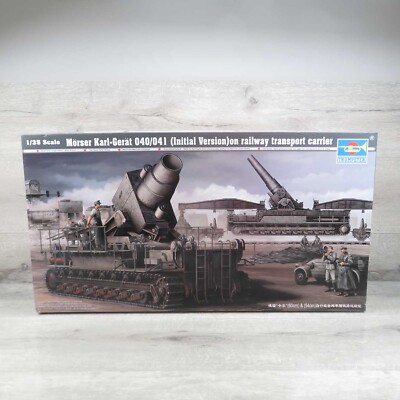 TRUMPETER 00208 - 1:35 - Mörser Karl-Gerät 040/041 - unbenutzt - OVP - #I4950