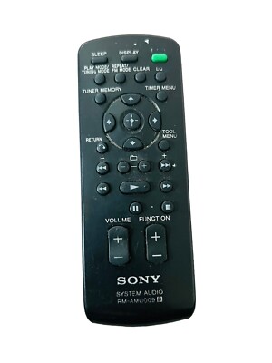 Genuine Sony RM-AMU009 Audio System Remote Control   (4b)