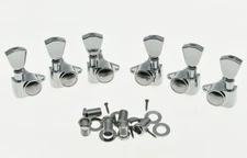 Acoustic Guitar Chrome Tulip Button Guitar Tuners Tuning Keys for LP