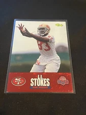 1995 Classic NFL Rookies Draft Review J.J. Stokes San Francisco 49ers #20