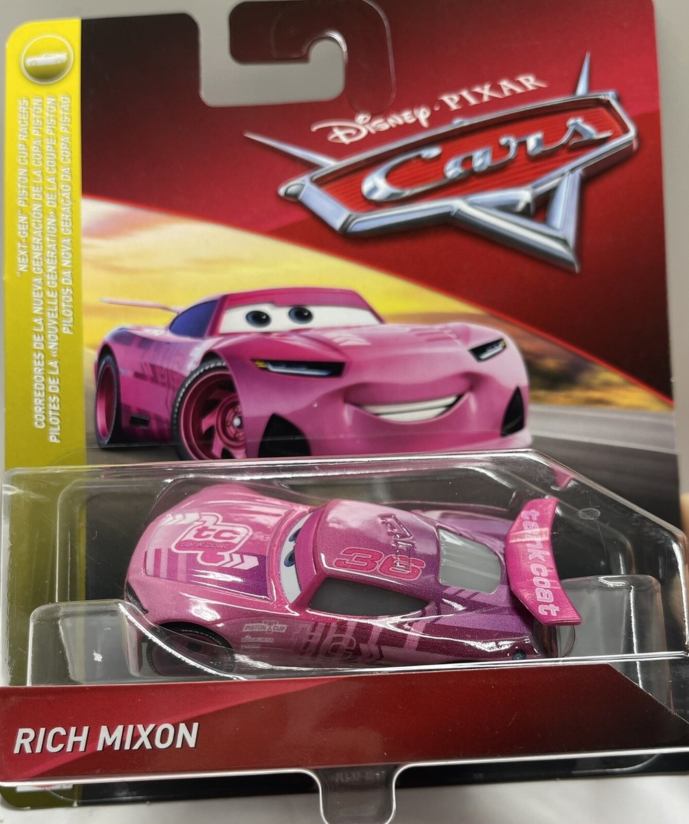Disney Pixar Cars NEXT-GEN” PISTON CUP RACERS “RICH MIXON
