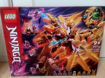 LEGO 71774 Lloyd's Golden Ultra Dragon Genuine Set Boxed Opened