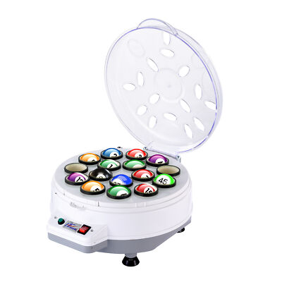 #ad Automatic Pool Ball Cleaner Billiard Ball Polisher Washing Machine 16 Ball $94.60