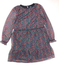 Loft Womens Long Sleeve Paisley Dress Size MP